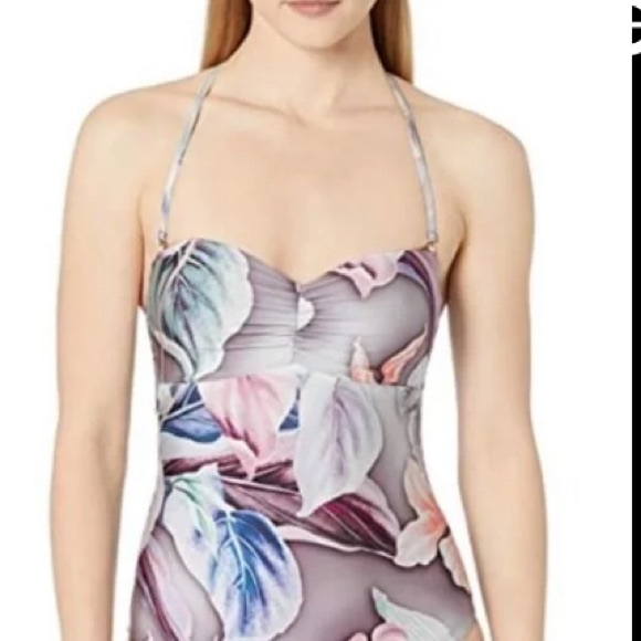 BCBGMAXAZARIA Sweetheart Neckline One Piece, NWT, Size 4 - Picture 4 of 10